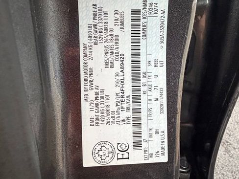 Used 2020 Ford Ranger Lariat w/ Trailer Tow Package AWD/4WD image 16