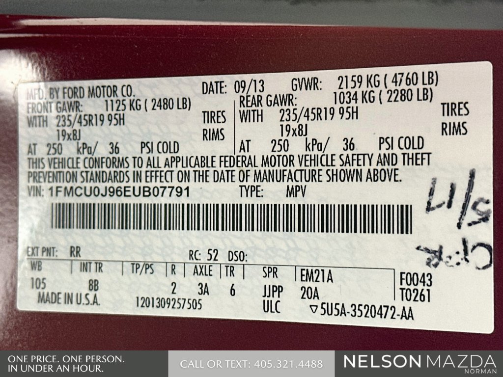 Used 2014 Ford Escape Titanium w/ Equipment Group 401A FWD image 35