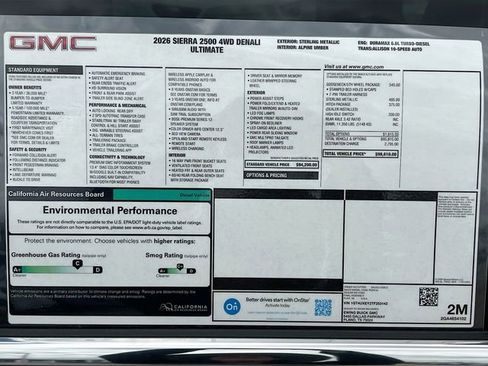 New 2026 GMC Sierra 2500 Denali Ultimate AWD/4WD image 21