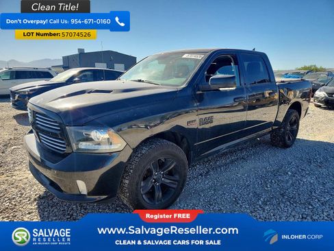 Used 2016 RAM 1500 Sport w/ Black Ram 1500 Sport Group AWD/4WD image 1