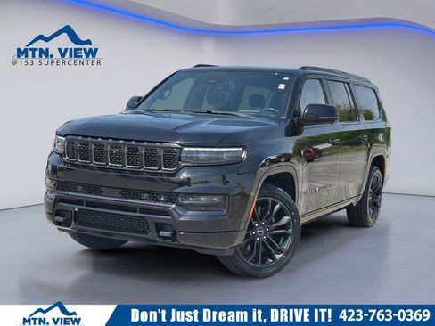 Used 2023 Jeep Grand Wagoneer L Series III w/ Rear Seat Video Group 1 image 1