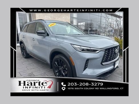 Certified 2025 INFINITI QX60 Luxe w/ Black Edition AWD/4WD image 1