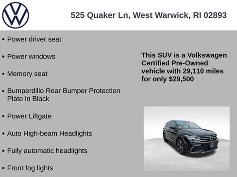 Certified 2023 Volkswagen Tiguan SEL R-Line AWD/4WD image 13