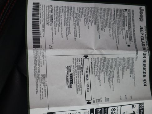 Used 2021 Jeep Gladiator Rubicon image 44