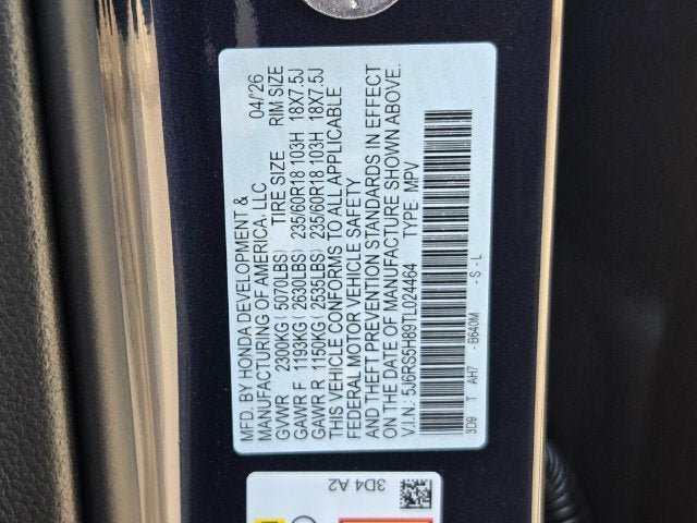 New 2026 Honda CR-V Sport-L image 15