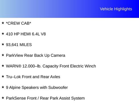 Used 2018 RAM 2500 Power Wagon w/ Leather & Luxury Group AWD/4WD image 7
