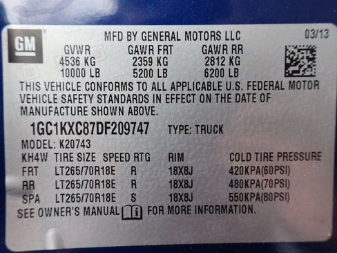 Used 2013 Chevrolet Silverado 2500 LT w/ Interior Plus Package AWD/4WD image 45