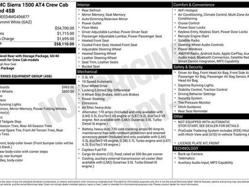 Used 2021 GMC Sierra 1500 AT4 image 3
