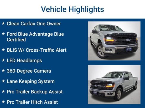 Certified 2024 Ford F150 XLT w/ Tow/Haul Package image 3