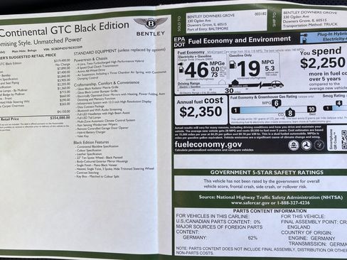 New 2025 Bentley Continental GTC image 54