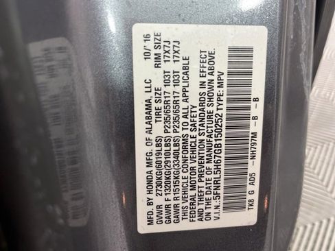 Used 2016 Honda Odyssey EX-L image 35