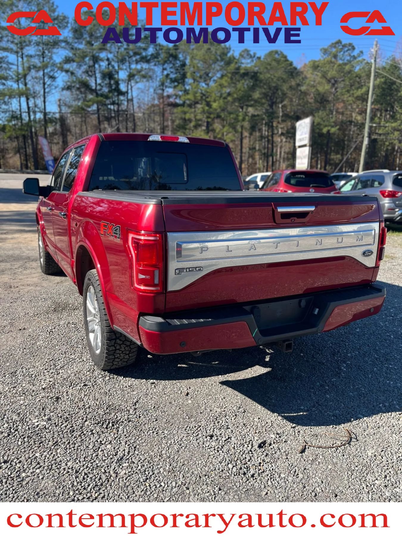 Used 2016 Ford F150 Platinum w/ Equipment Group 701A Luxury AWD/4WD image 3
