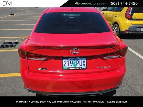 Used 2017 Lexus IS 200t F Sport w/ F Sport Package RWD image 3