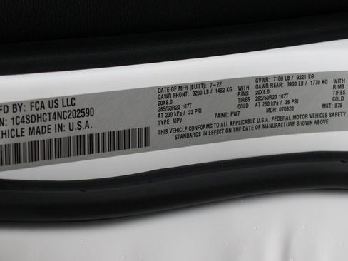 Used 2022 Dodge Durango R/T w/ Blacktop Package image 51