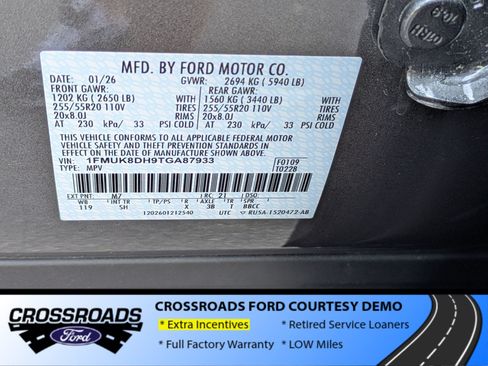 New 2026 Ford Explorer Active w/ Active Comfort Package AWD/4WD image 42
