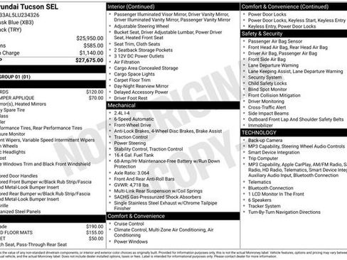 Used 2020 Hyundai Tucson SEL FWD image 24