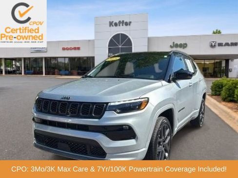 Certified 2025 Jeep Compass Limited w/ High Altitude Package AWD/4WD image 1