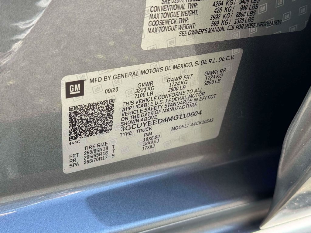Used 2021 Chevrolet Silverado 1500 RST w/ Bed Protection Package AWD/4WD image 33
