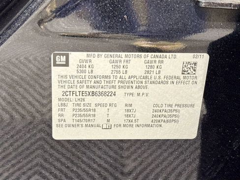 Used 2011 GMC Terrain SLE w/ Convenience Package AWD/4WD image 37