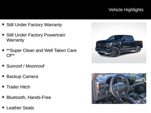 Certified 2023 Ford F150 Tremor w/ Equipment Group 402A High image 21