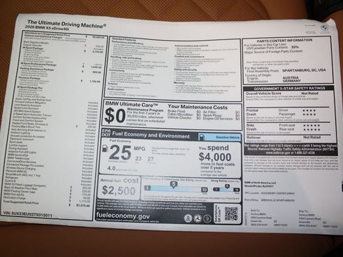 Used 2026 BMW X5 xDrive40i w/ M Sport Package image 21