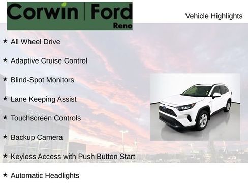 Used 2020 Toyota RAV4 LE w/ All Weather Liner Package AWD/4WD image 8