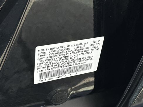 Used 2015 Honda Pilot EX-L image 33