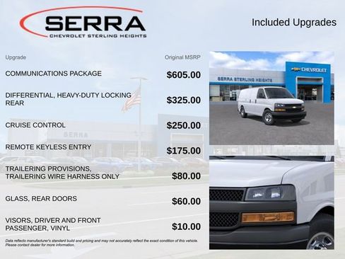 New 2025 Chevrolet Express 2500 Work Van w/ Communications Package image 4