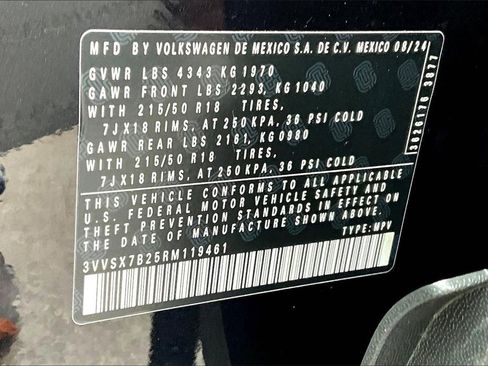 Used 2024 Volkswagen Taos SE image 35