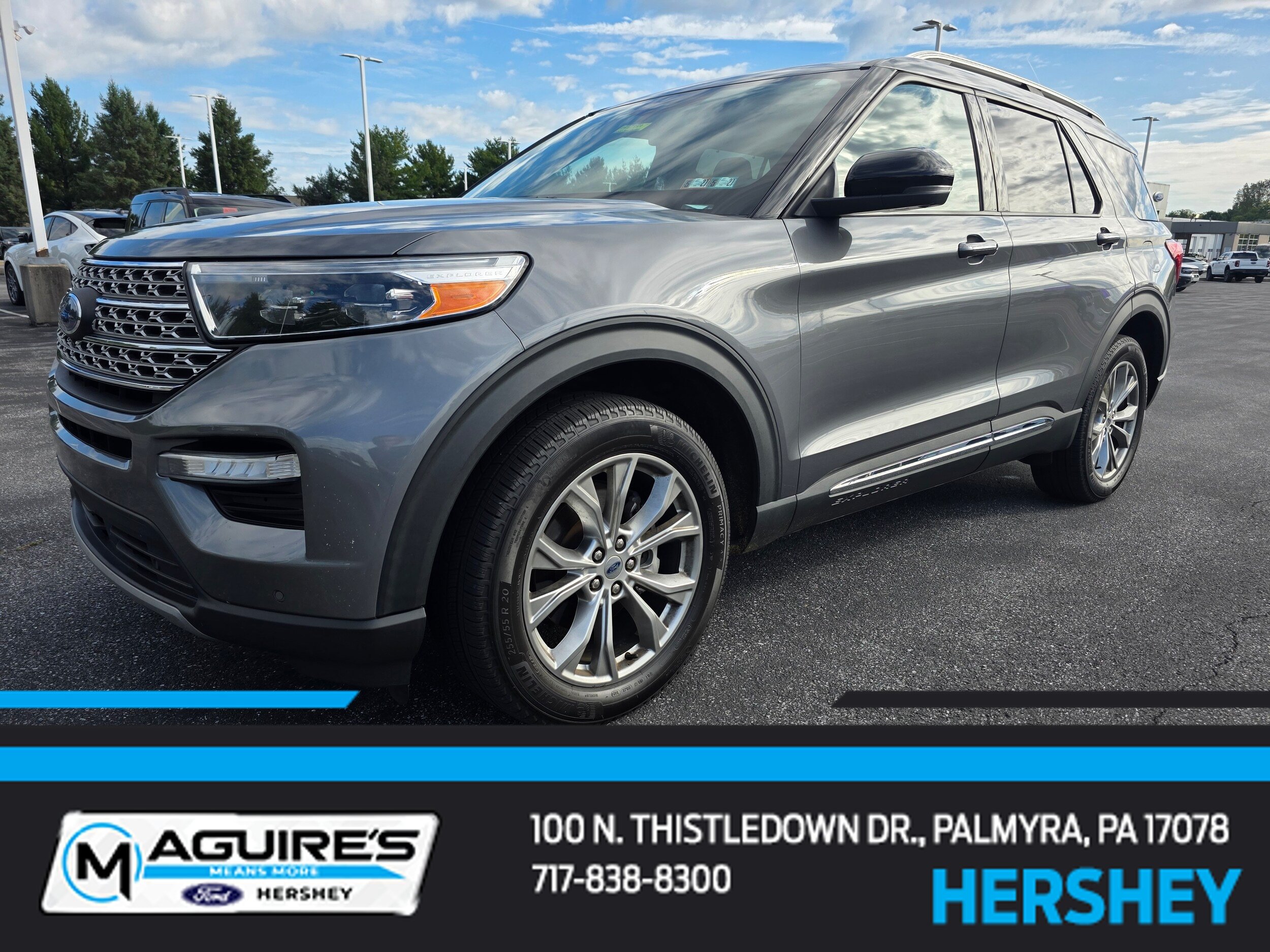 Certified 2022 Ford Explorer Limited w/ Equipment Group 301A AWD/4WD image 1