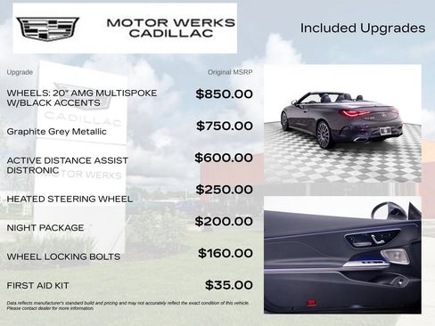 Used 2025 Mercedes-Benz CLE 300 4MATIC Cabriolet w/ Night Package image 8