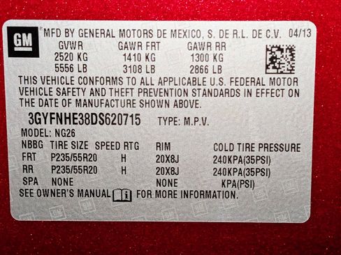 Used 2013 Cadillac SRX Performance w/ Driver Assist Package image 58