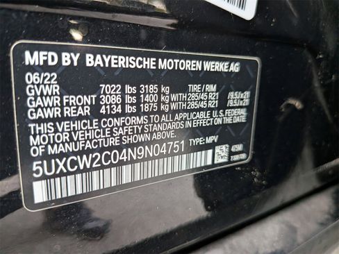 Used 2022 BMW X7 xDrive40i w/ Premium Package image 46