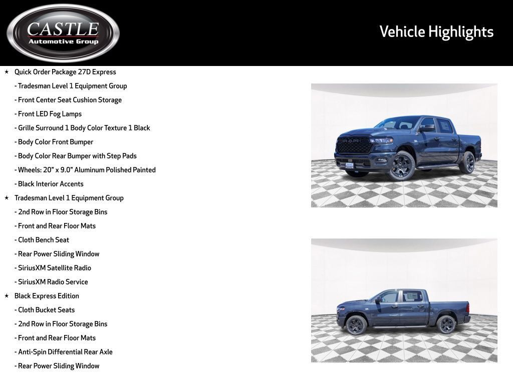 New 2026 RAM 1500 Express AWD/4WD image 3