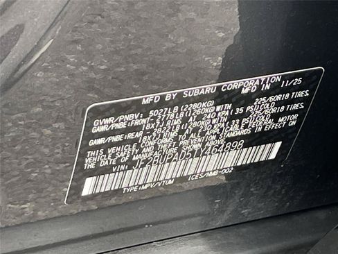 Certified 2026 Subaru Outback Premium AWD/4WD image 32