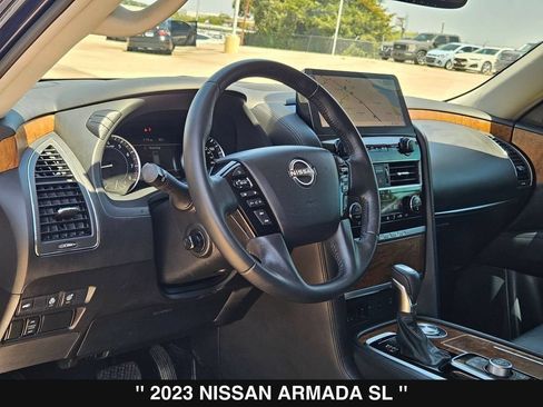 Used 2023 Nissan Armada SL w/ Captain's Chairs Package RWD image 13