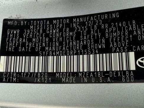 Certified 2024 Toyota Corolla LE image 21