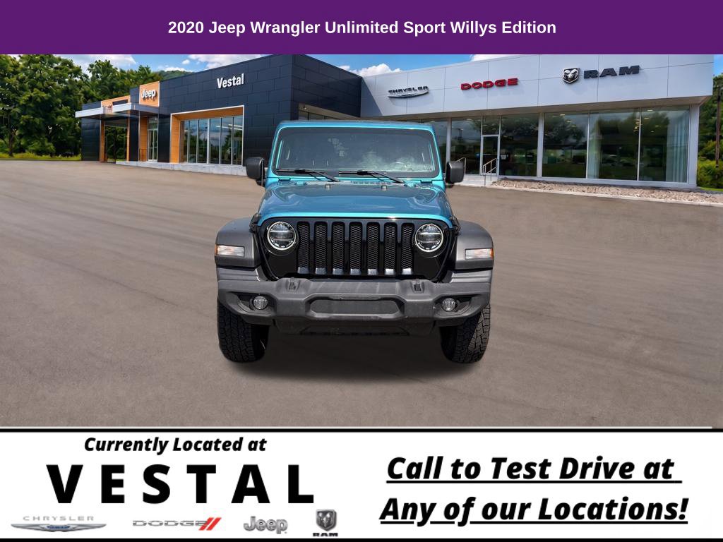 Used 2020 Jeep Wrangler Unlimited Sport AWD/4WD image 3