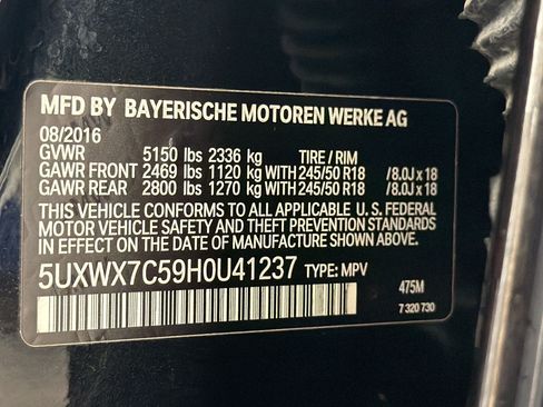 Used 2017 BMW X3 xDrive35i AWD/4WD image 20