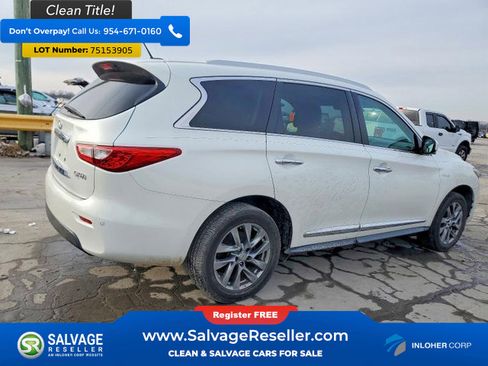 Used 2014 INFINITI QX60 4dr Sport w/ HEV Premium Package image 4