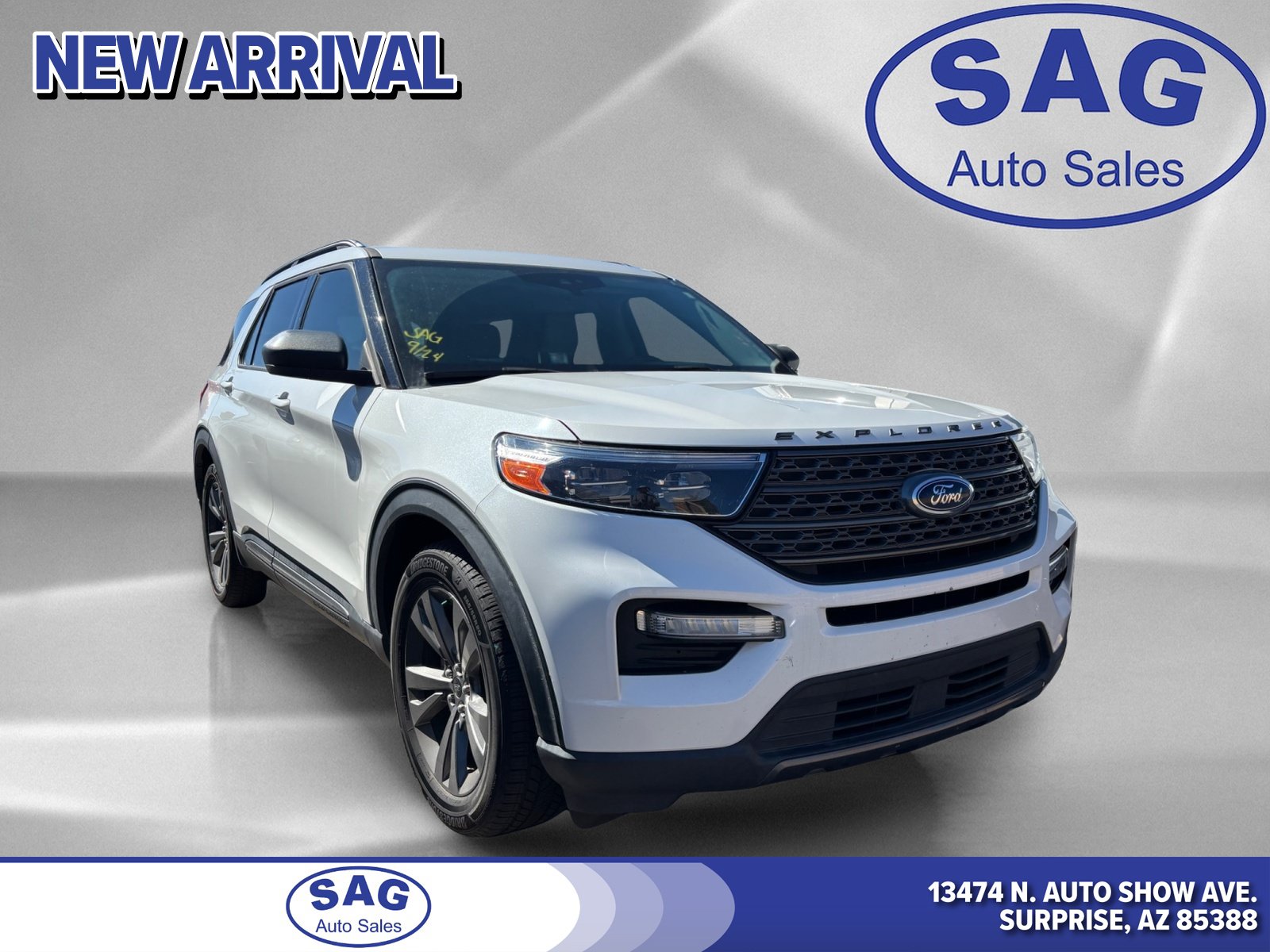 Used 2021 Ford Explorer XLT w/ Equipment Group 202A RWD image 1