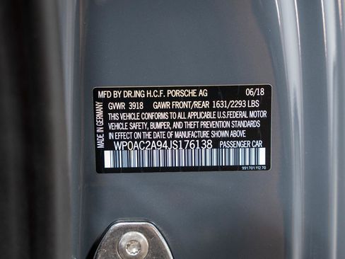 Used 2018 Porsche 911 GT3 image 44