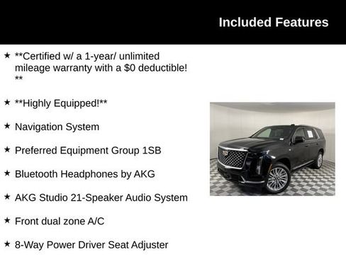 Certified 2026 Cadillac Escalade Luxury AWD/4WD image 4