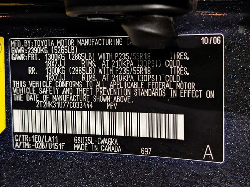 Used 2007 Lexus RX 350 AWD image 57