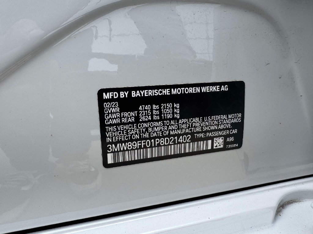 Certified 2023 BMW 330i xDrive Sedan w/ Driving Assistance Package AWD/4WD image 24