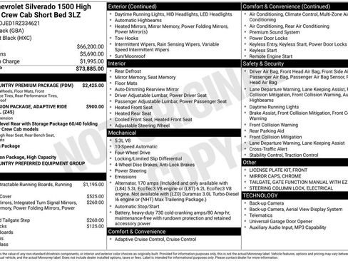 Used 2024 Chevrolet Silverado 1500 High Country w/ High Country Premium Package image 6