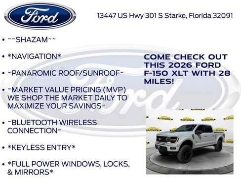 New 2026 Ford F150 XLT w/ Equipment Group 303A High image 5