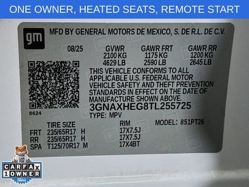 Used 2026 Chevrolet Equinox LT w/ Safety and Technology Package FWD image 30