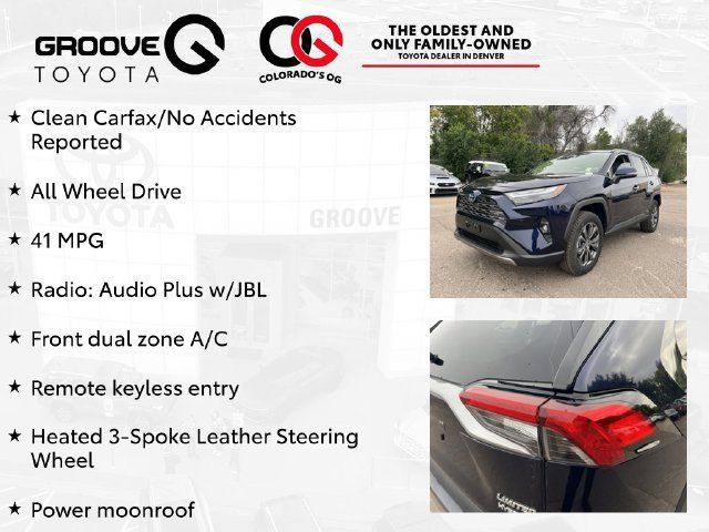 Used 2022 Toyota RAV4 Limited w/ Limited Grade Weather Package AWD/4WD image 4