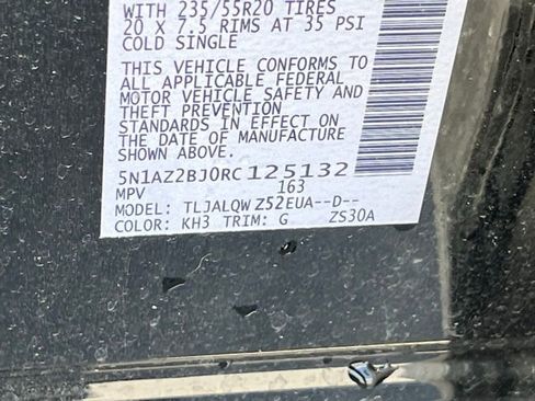 Used 2024 Nissan Murano SV w/ SV Midnight Edition Package image 33